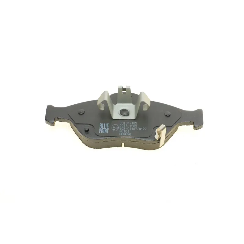 Колодки гальмівні передні BLUE PRINT ADT342165 для Toyota Yaris 2005-2011, 17 мм