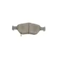 Колодки гальмівні передні BLUE PRINT ADT342165 для Toyota Yaris 2005-2011, 17 мм