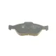Колодки гальмівні передні BLUE PRINT ADT342165 для Toyota Yaris 2005-2011, 17 мм