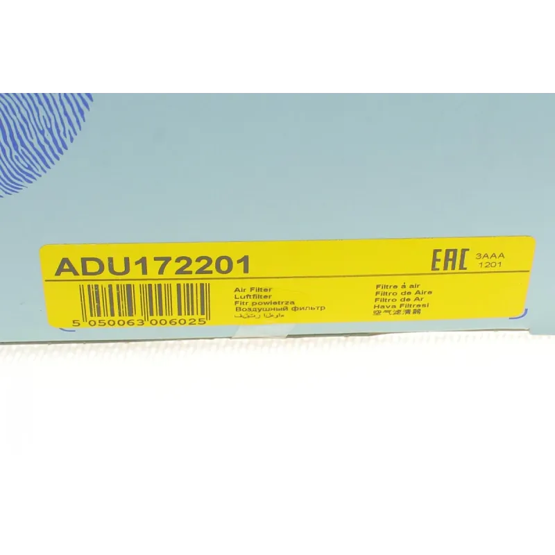 Фільтр повітряний BLUE PRINT ADU172201 для Mercedes-Benz C-Class W203/W204, CLK C209, 355x134x50 мм