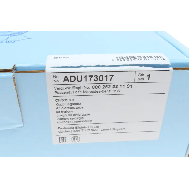 Комплект зчеплення BLUE PRINT ADU173017 для Mercedes-Benz C-Class W202/E-Class W210 1997-2003 (d=242mm) з вижимним підшипником