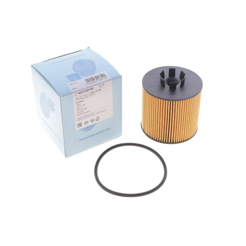 Фільтр масляний BLUE PRINT ADV182104 для VW Golf, Passat B6, Skoda Octavia 1.4TSI/1.6 FSI 2003-