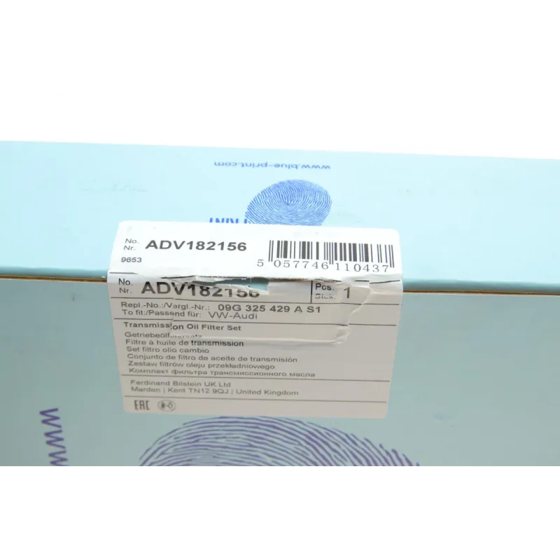 Фільтр АКПП BLUE PRINT ADV182156 для Volkswagen Golf V/VI, Passat B6/B7 2003-2012 (з прокладкою)