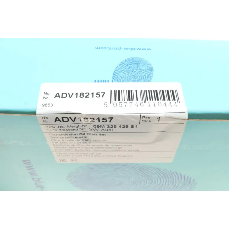 Фільтр АКПП BLUE PRINT ADV182157 для Audi Q3, VW Tiguan, Passat, CC (комплект з прокладкою)