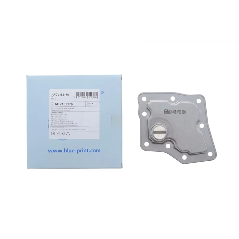 Фільтр АКПП BLUE PRINT ADV182176 для VW Lupo/Polo 1.1-1.6 1998-2009, сітчастий, 23 мм