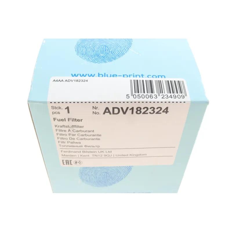 Фільтр паливний BLUE PRINT ADV182324 для VW Touareg 7P5, Porsche Cayenne 955/957, 90 мм