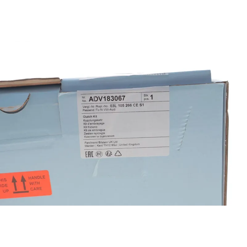 Комплект зчеплення BLUE PRINT ADV183067 для VW Golf IV, Skoda Octavia 1.9 TDI 1998-2005 (d=241mm, z=23)