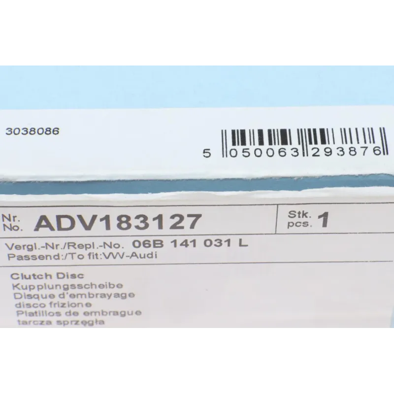 Диск зчеплення BLUE PRINT ADV183127 для Audi A4 B5/B6/B7, A6 C4/C5, VW Passat B5 1994-2008 (d=228mm, 23 зуби)