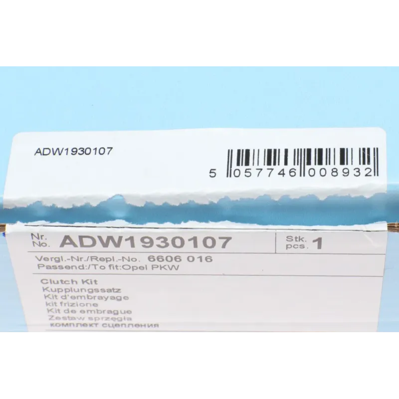Комплект зчеплення BLUE PRINT ADW1930107 для Opel Astra H 1.7 CDTI 2007-2014 (d=240mm)