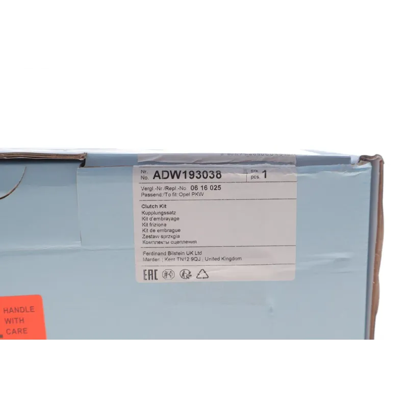 Комплект зчеплення BLUE PRINT ADW193038 для Opel Astra G/Vectra C 2.0DTI 1999-2005 (d=228mm)
