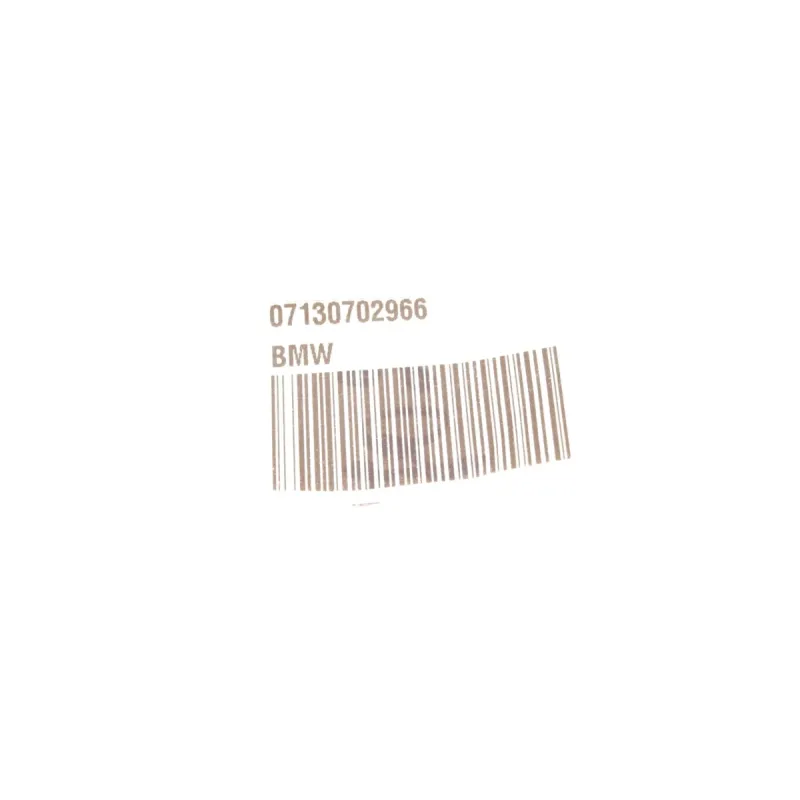 Кліпса кріплення підкрильника BMW 07130702966