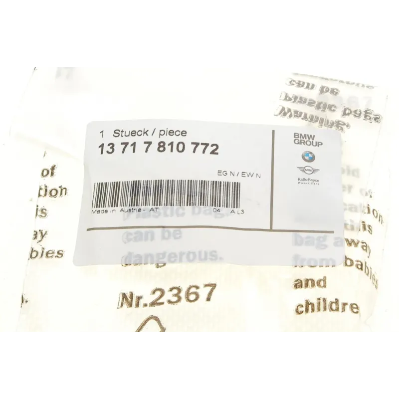 Патрубок вентиляції картера BMW 13717810772 для 5 (F10/F18), X3 (F25), X5 (E70/F15)