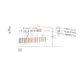 Кільце ущільнююче радіатора масляного BMW 17228573882 для 3 (E90) 2.0D (N47) 2004-2011