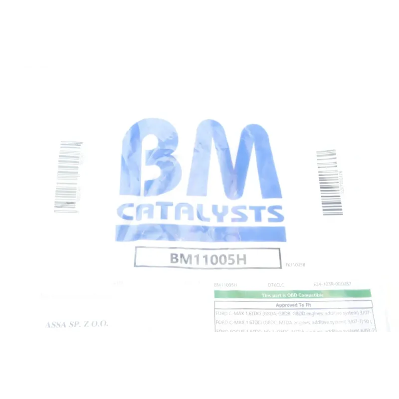 Фільтр сажовий BM CATALYSTS BM11005H для Ford Focus/C-Max, Volvo C30/S40/S80 1.6D/TDCi