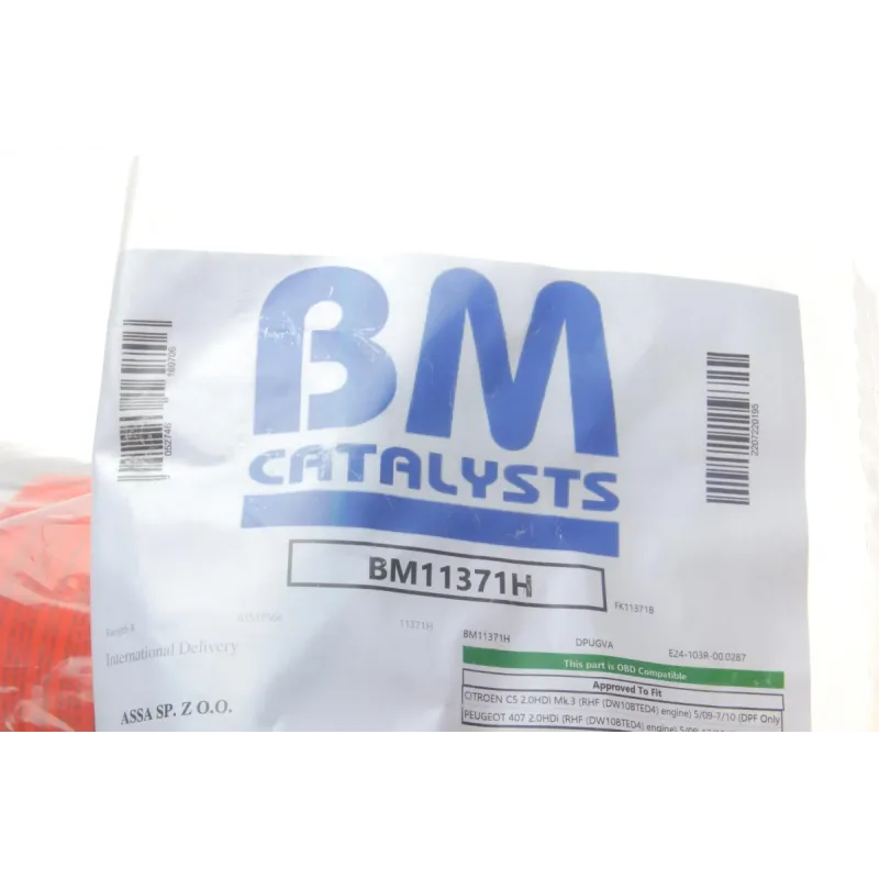 Фільтр сажевий BM CATALYSTS BM11371H для Citroen C4 Picasso/C5, Peugeot 407 2.0HDI (Євро-5)