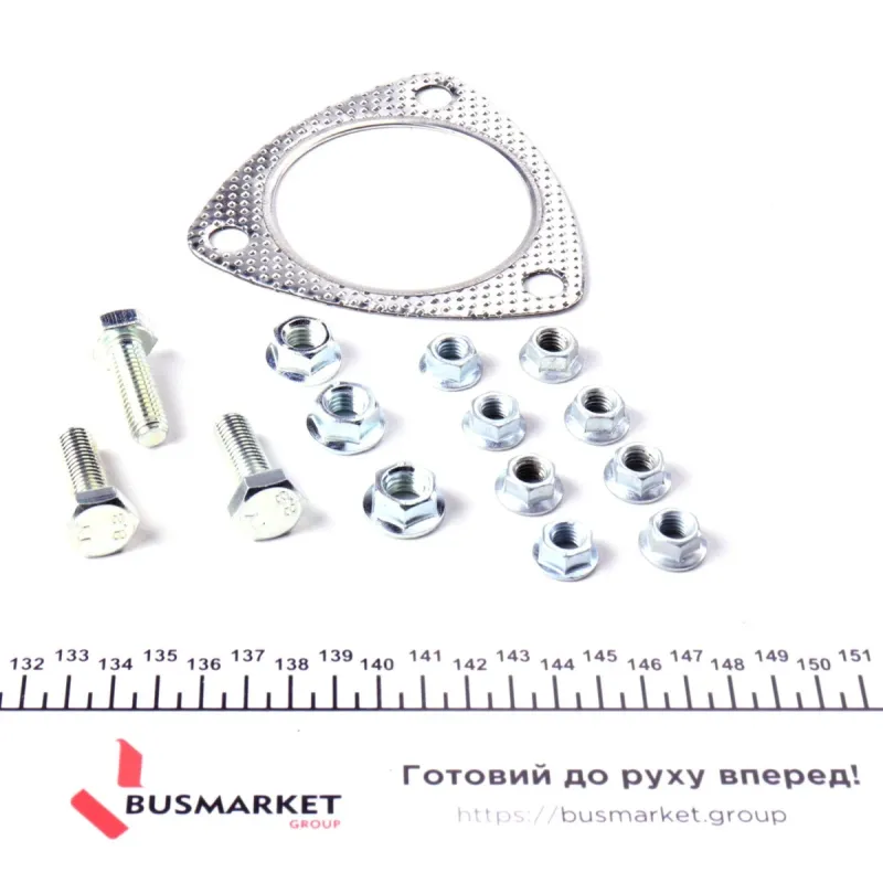 Каталізатор вихлопної системи BM CATALYSTS BM80385H для Volkswagen Caddy III/Golf V 2.0SDI 2004-2010, 420 мм
