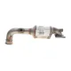 Каталізатор вихлопної системи Citroen C1/C3/C4/Peugeot 108/2008/301/308 1.0/1.2 VTi 12-