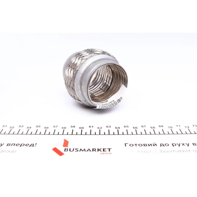 Гофра глушника BM CATALYSTS FL51X3ILOK 51x75 мм
