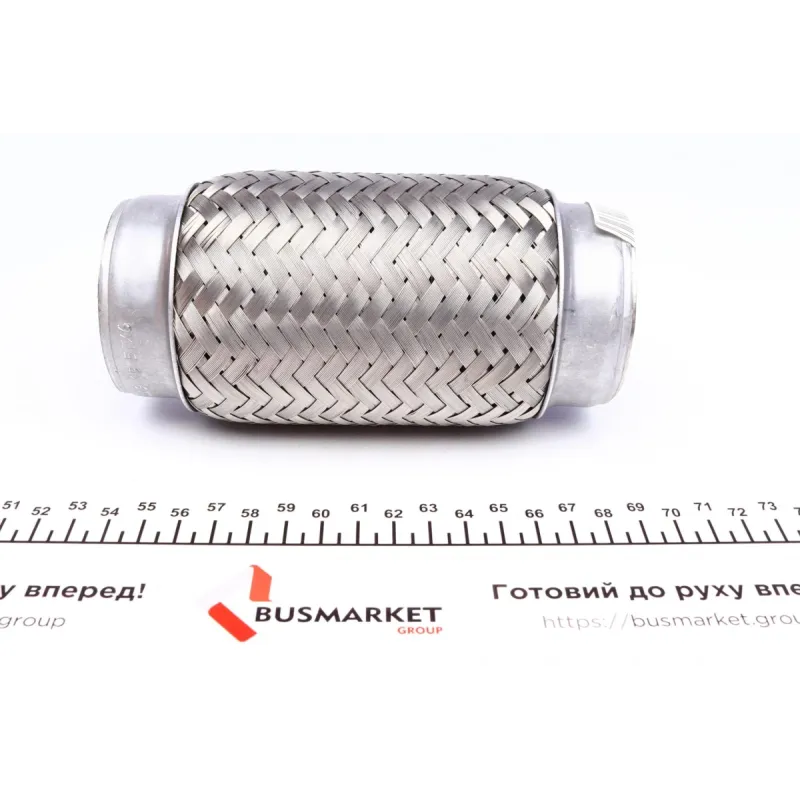 Гофра глушника BM CATALYSTS FL57X6 еластична, 57.5x152.4 мм