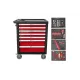 Візок з інструментами BM TOOLS 20100002 7 секцій 172 од. (червоний)