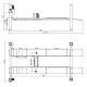 Підйомник чотирьохстійковий BM TOOLS 31100007 5000 кг, 1800 мм