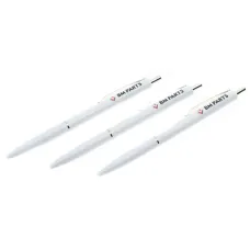 Ручка кулькова BM group Ballpoint WT 3x (3 шт) сині чорнила