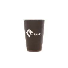 Стаканчик для кави паперовий 340 мл (50 шт.) BM Parts, чорний