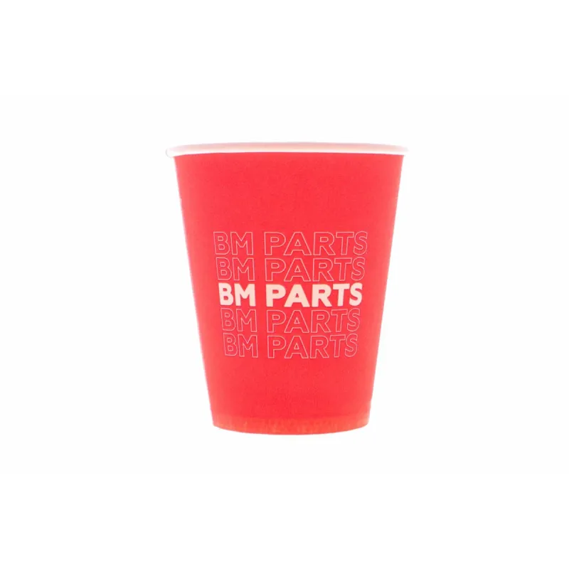 Стаканчик для кави паперовий 175 мл BM Parts Coffee cup 50x RD (комплект 50 шт.)