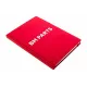 Блокнот BM Parts Notebook BM Parts RD червоний, тверда палітурка, клітинка, А5