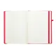 Блокнот BM Parts Notebook BM Parts RD червоний, тверда палітурка, клітинка, А5