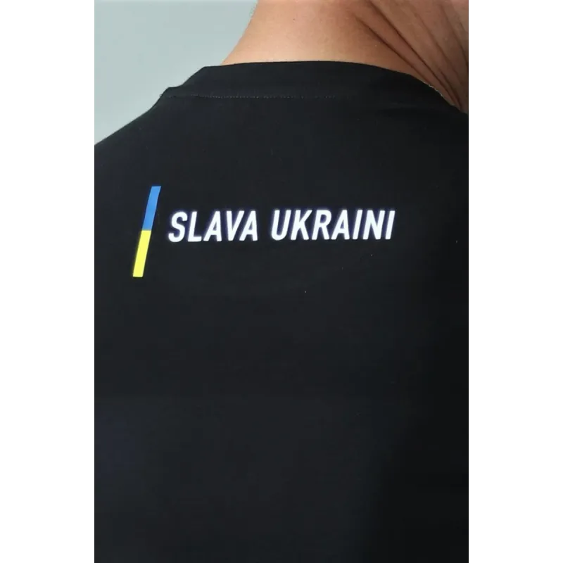 Футболка патріотична BM Parts чорна L, ST BM Parts ukr L
