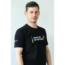 Футболка патріотична BM Parts чорна XL, BM group ST BM Parts ukr XL