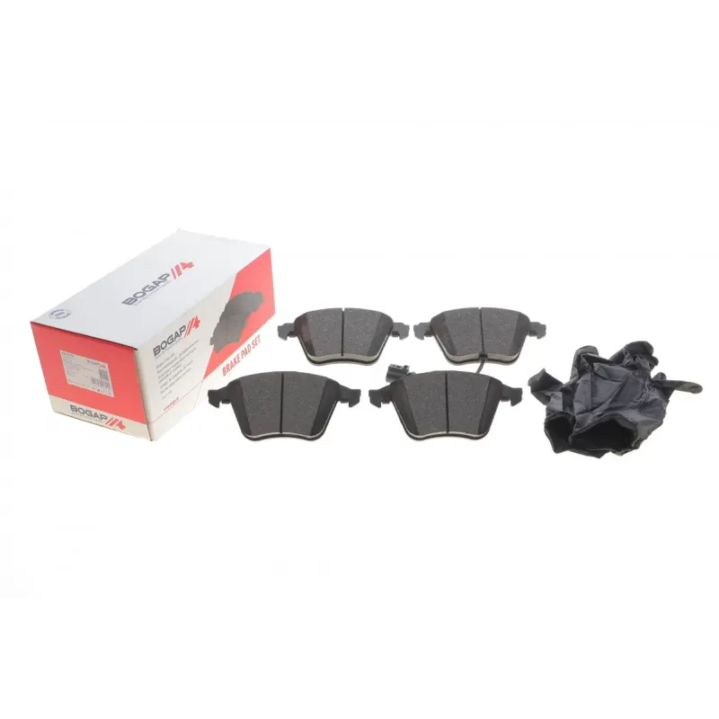 Колодки гальмівні передні BOGAP A8210187 для VW Passat B6 3C, Skoda Superb II 3T, Audi A3 8P