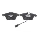 Колодки гальмівні передні BOGAP A8210187 для VW Passat B6 3C, Skoda Superb II 3T, Audi A3 8P
