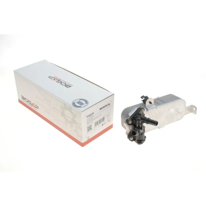 Радіатор масляний BOGAP B4222109 для BMW 1 (F20) 118i, 125i, M135i; BMW 2 (F22) 220i, M235i; BMW 3 (F30) 320i, 328i