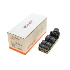 Кнопка склопідіймача ліва BOGAP B7358130 для BMW 3 (E90) 2005-2011, 18 пінів, оранжеве підсвічування