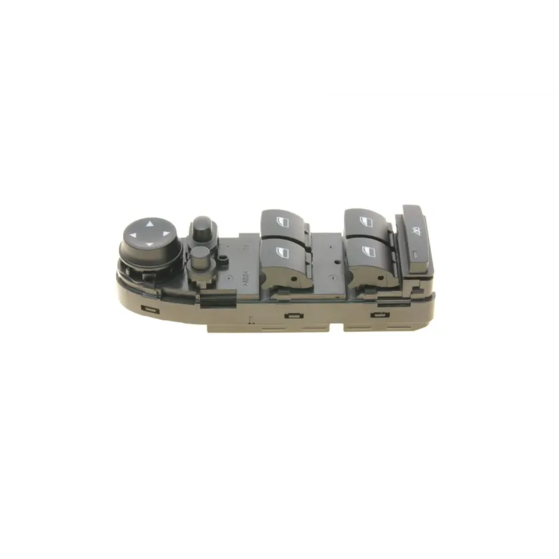 Кнопка склопідіймача ліва BOGAP B7358130 для BMW 3 (E90) 2005-2011, 18 пінів, оранжеве підсвічування