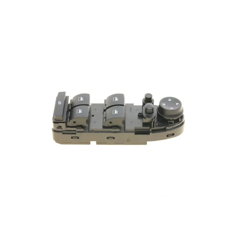 Кнопка склопідіймача ліва BOGAP B7358130 для BMW 3 (E90) 2005-2011, 18 пінів, оранжеве підсвічування