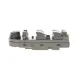 Кнопка склопідіймача ліва BOGAP B7358131 для BMW 5 E60 2003-2010, 4-контактна, помаранчева