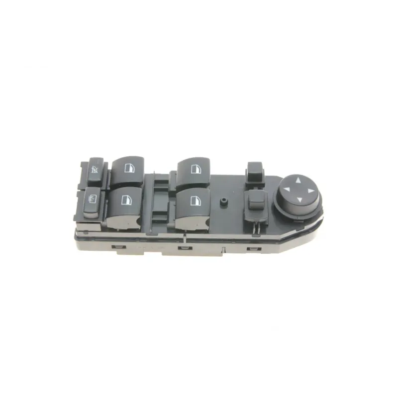 Кнопка склопідіймача ліва BOGAP B7358131 для BMW 5 E60 2003-2010, 4-контактна, помаранчева