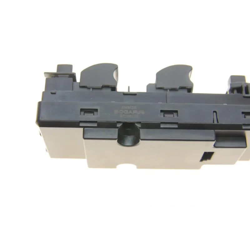 Кнопка склопідіймача ліва BOGAP B7358133 для BMW 5 E60 2003-2010, 4 контакти, оранжеве підсвічування