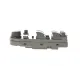 Кнопка склопідіймача ліва BOGAP B7358133 для BMW 5 E60 2003-2010, 4 контакти, оранжеве підсвічування