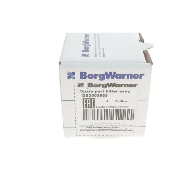 Фільтр масляний диференціалу BORGWARNER DS2003085 для Volkswagen Caddy III, T5, T6, Passat 2004-