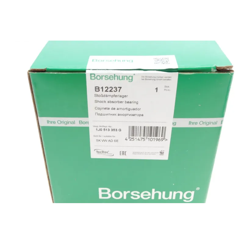 Подушка амортизатора задня BORSEHUNG B12237 для VW Bora, Golf IV, Skoda Octavia, Fabia