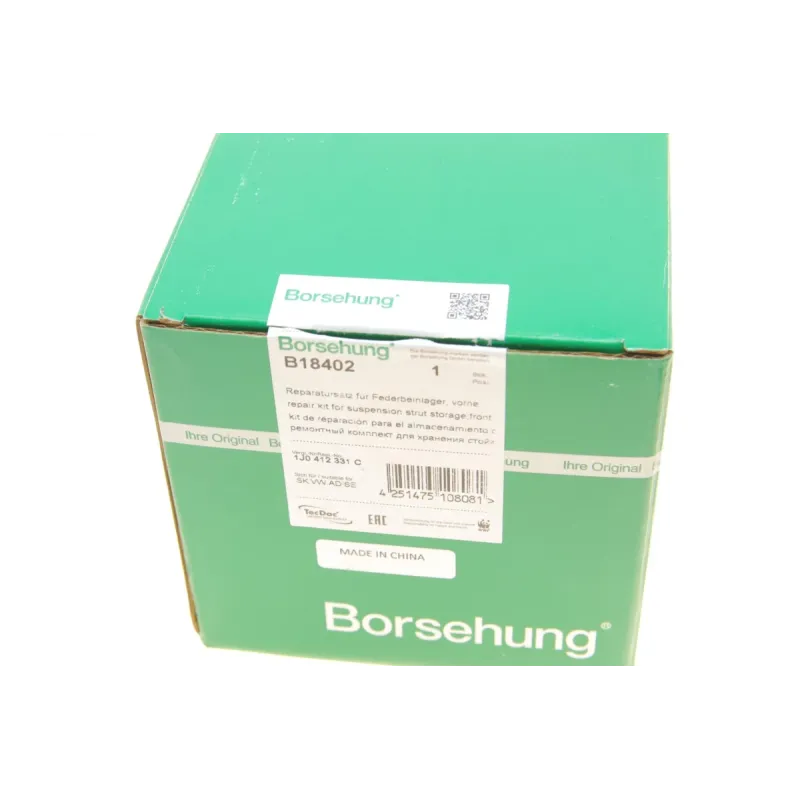 Подушка амортизатора переднього з підшипником BORSEHUNG B18402 для Audi A3, VW Golf IV, Skoda Octavia
