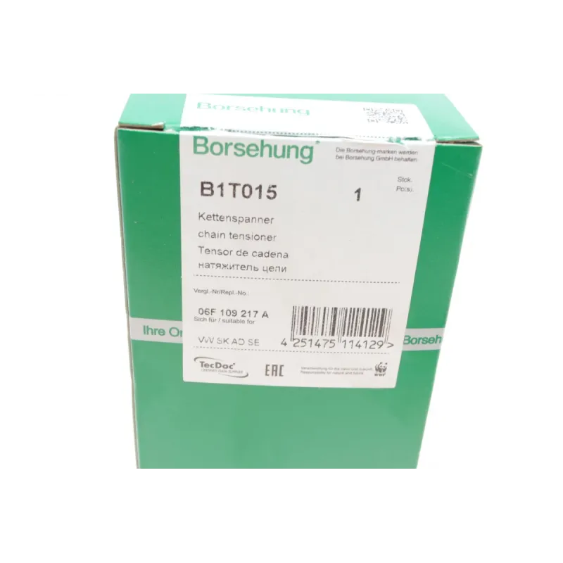 Натяжник ланцюга ГРМ BORSEHUNG B1T015 для Audi A3, VW Golf V 2.0 TFSI/FSI 2003-2013