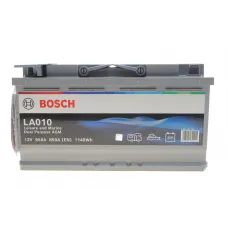 Акумулятор BOSCH 0 092 LA0 100 Dual Purpose AGM 95Ah 850A для Alfa Romeo Giulia, Stelvio, ALPINA B10, B12 353x175x190мм