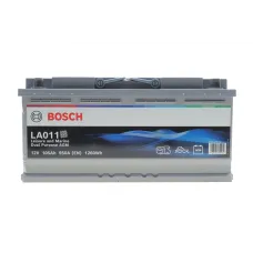 Акумулятор BOSCH 0 092 LA0 110 Dual Purpose AGM 105Ah 950A для ALPINA B5 (F10/G30), AUDI A4 (B8/B9) 12V