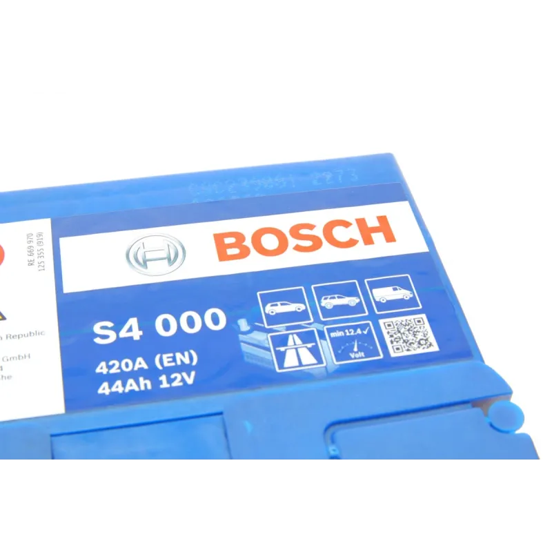 Акумулятор BOSCH 0 092 S40 001 44Ah 420A (175x175x190) для BMW i3, CITROEN C1, FIAT 500