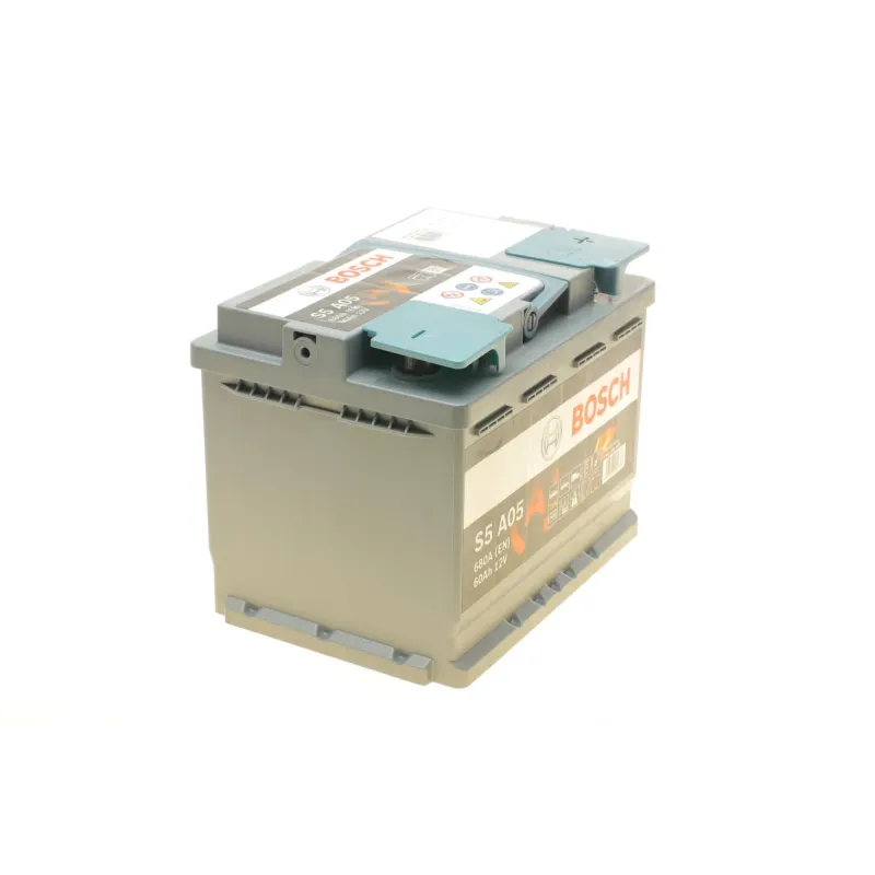 Акумулятор BOSCH 0 092 S5A 050 AGM 60Ah 680A 242x175x190/+R/B13 для легкового транспорту